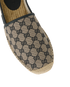 Gucci GG Espadrilles, &pound;180, Shoes, Beige/Navy, Canvas, Other view