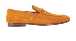 Gucci Jordaan Loafers, Mens, Suede, Tan, UK9, 3*