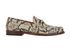 Gucci Paride Python Print Loafers, front view