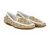Gucci Monogram Loafers, £110, Shoes, Brown, Canvas, Side view