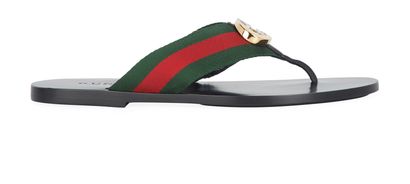 Gucci GG Thong Sandals, &pound;250, Front view