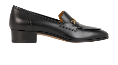 Gucci Horsebit Loafers, &pound;350, Shoes, Black, Leather, Front view
