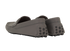 Gucci Driver Loafers, &pound;320, Shoes, Grey, Canvas/Leather, Back view