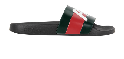 Gucci X Palace Web Slides, front view