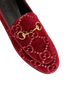 Gucci Velvet Monogram Loafers, other view