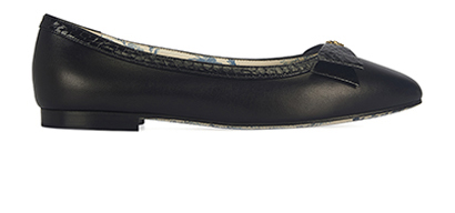 Gucci Yva Bow Flats, front view