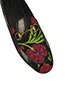 Gucci Jordaan Floral Brocade Loafers, other view
