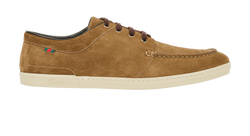 Gucci Softy Tek Lace Up Shoes, Mens, Suede, Brown, UK10, DB/B, 2*