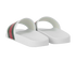 Gucci Web Slide Sandals, back view