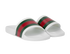 Gucci Web Slide Sandals, side view