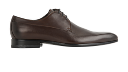 Gucci Lace Up Dress Shoes, Mens, Leather, Brown, UK7, B, 2*