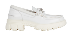 Gucci Horsebit Loafers, Leather, White, UK 8, B/DB, 3*