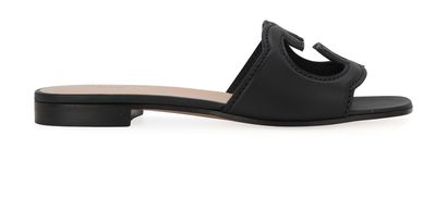 Gucci Interlocking G Sliders, front view