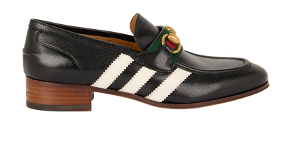 Gucci x Adidas Horsebit Loafers, front view