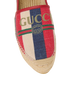 Gucci Sylvie Espadrilles, &pound;250, Shoes, Blue/Red, Canvas, Other view
