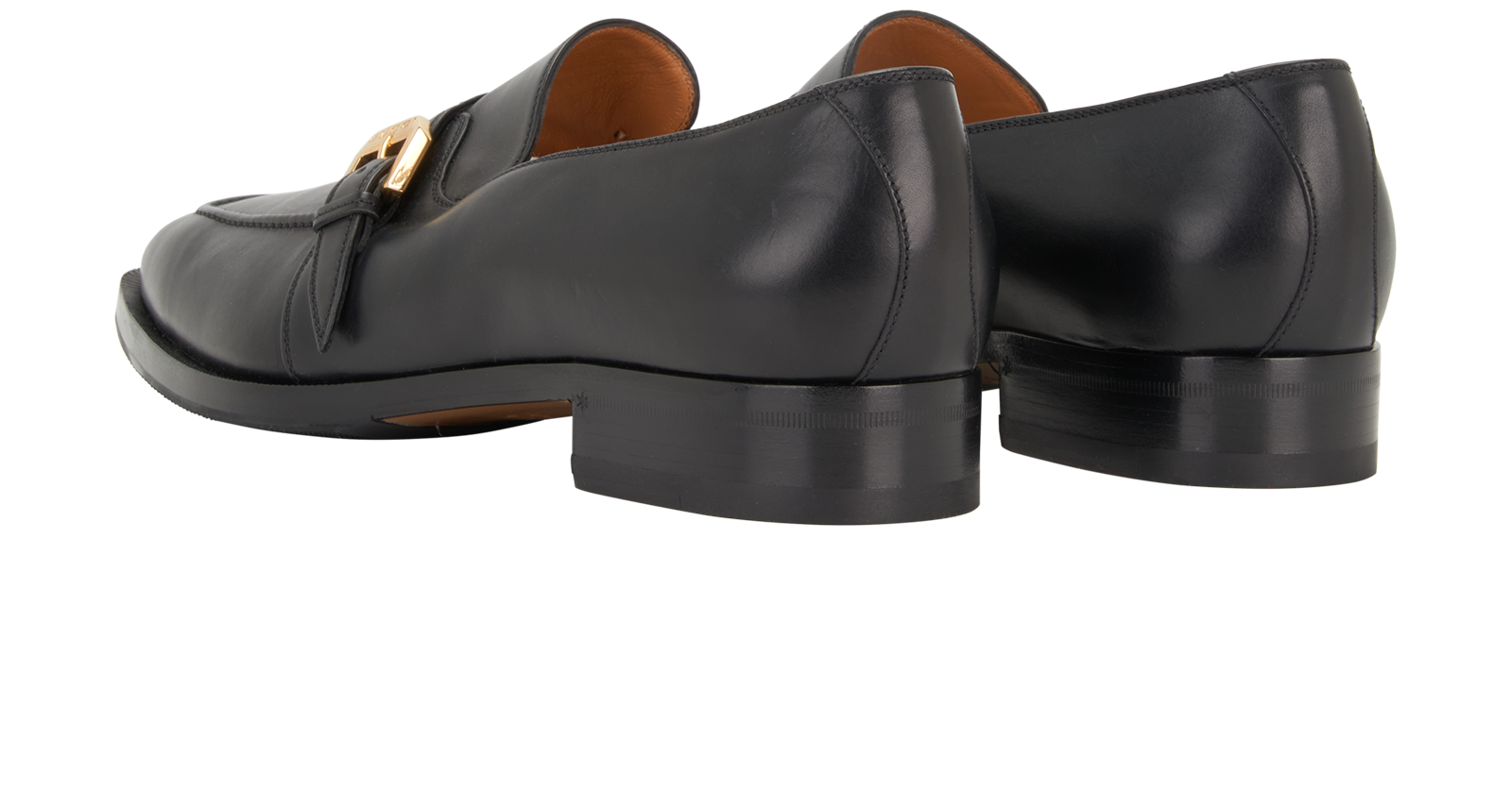 Gucci Loafers, &pound;275, Shoes, Black, Leather, Back view