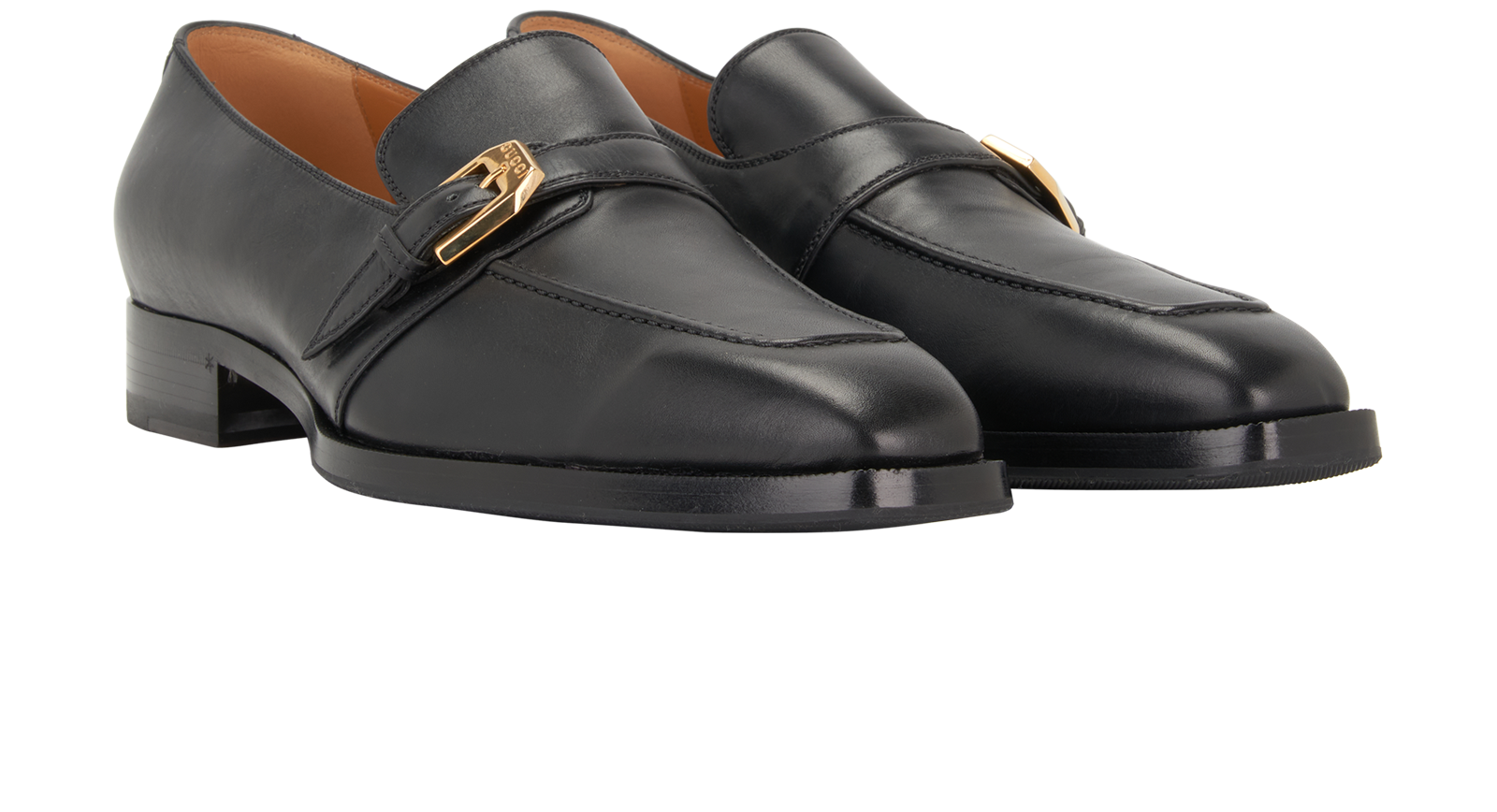 Gucci Loafers, &pound;275, Shoes, Black, Leather, Side view