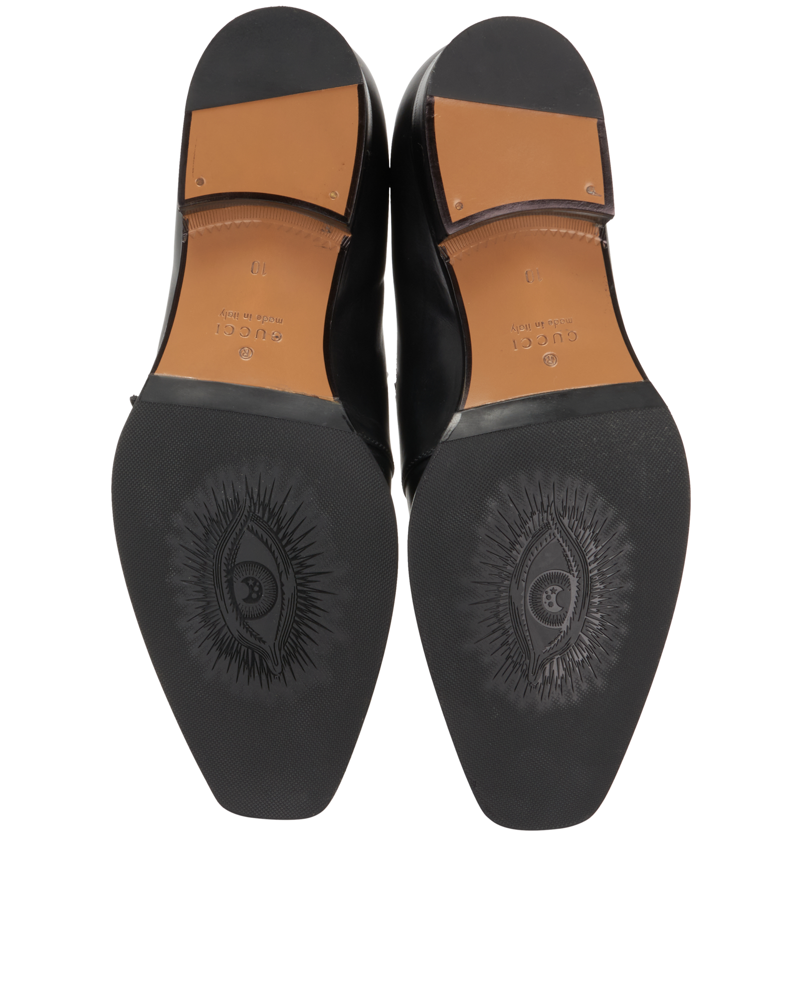 Gucci Loafers, &pound;275, Shoes, Black, Leather, Top view