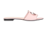 Gucci Cutout Interlocking GG Slides, front view
