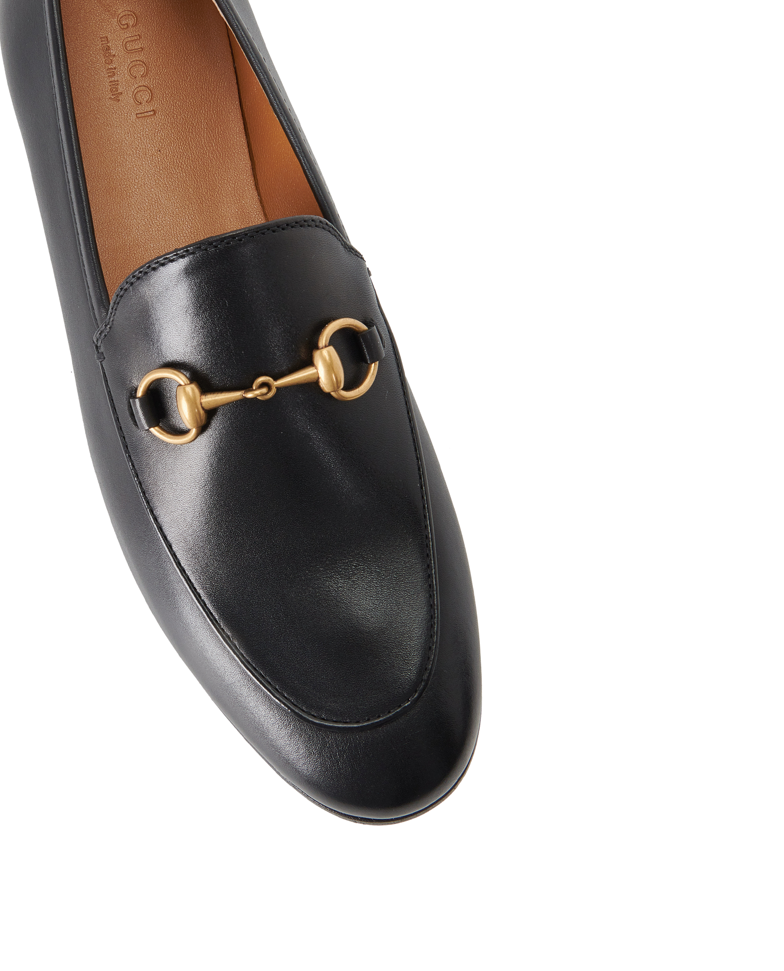 Gucci Jordaan Loafers, &pound;295, Shoes, Black, Leather, Other view