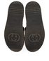 Gucci Angelina Logo Platform Slides, top view
