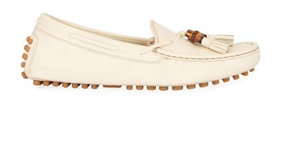 Gucci Bamboo Driving Shoes, front view