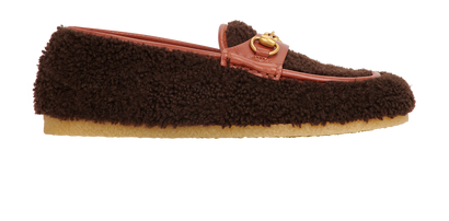 Gucci 1955 Shearling Horsebit Loafers, front view