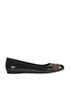 Gucci Ribbon Detail Ballerinas, front view