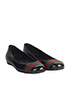 Gucci Ribbon Detail Ballerinas, side view