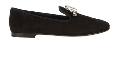 Guiseppe Zanotti Embellished Loafers, front view
