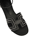 Hermes Studded Santorini Sandals, other view