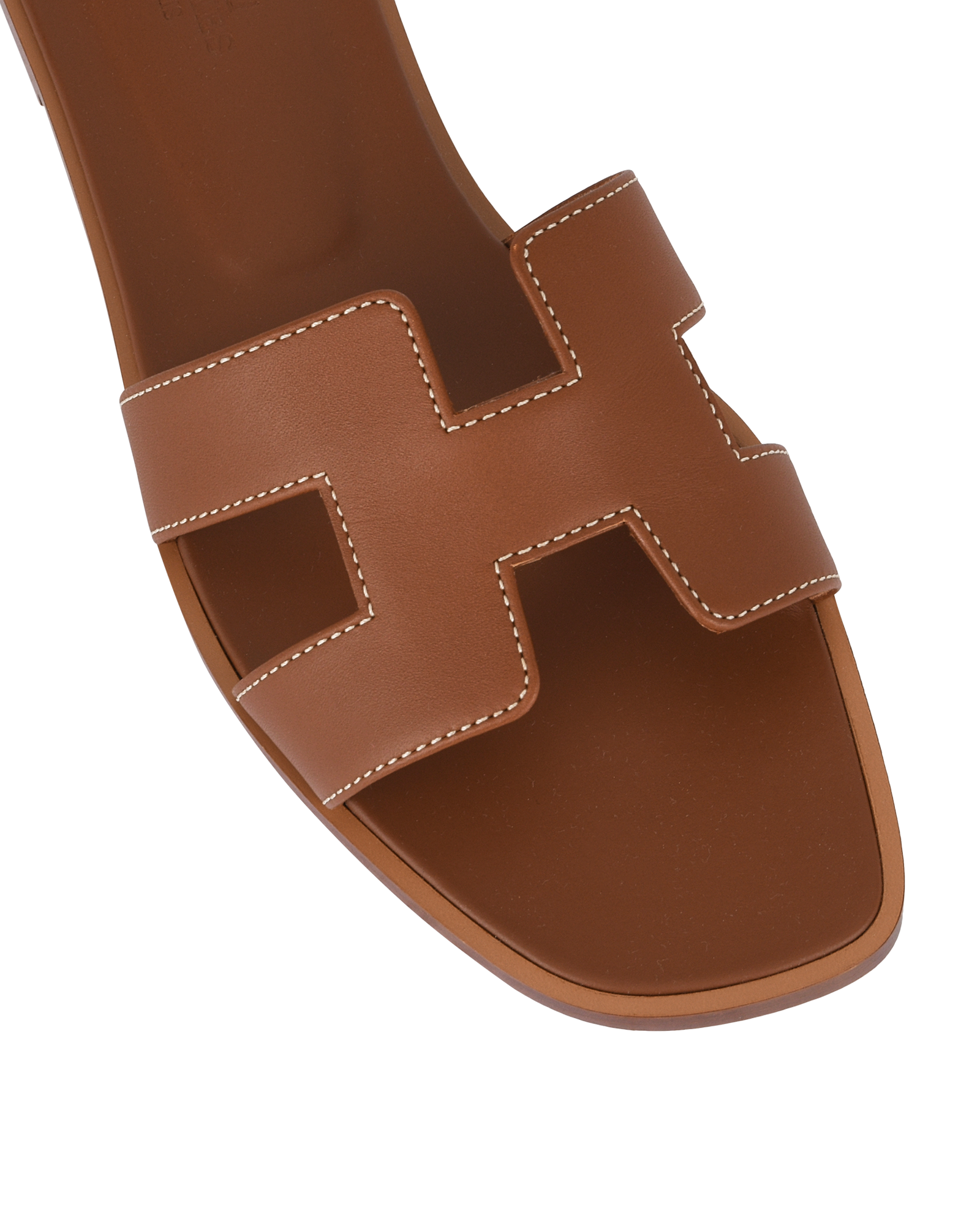 Hermes Oran Sandals, &pound;525, Shoes, Brown/Tan, Leather, Other view