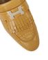 Hermès Rivoli Croc Skin Mules, other view