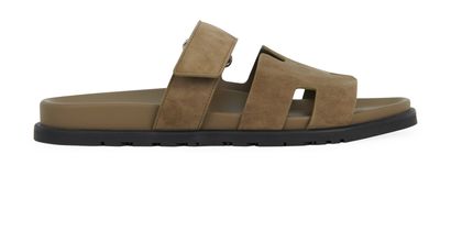 Hermes Chypre Sandals, front view