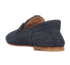 Hermes Denim Logo Loafers, back view