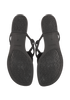Hermes Egerie Sandals, &pound;150, Shoes, Black, Rubber, Top view