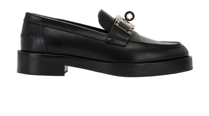 Hermes Hot Loafers, &pound;850, Shoes, Black, Leather, Front view