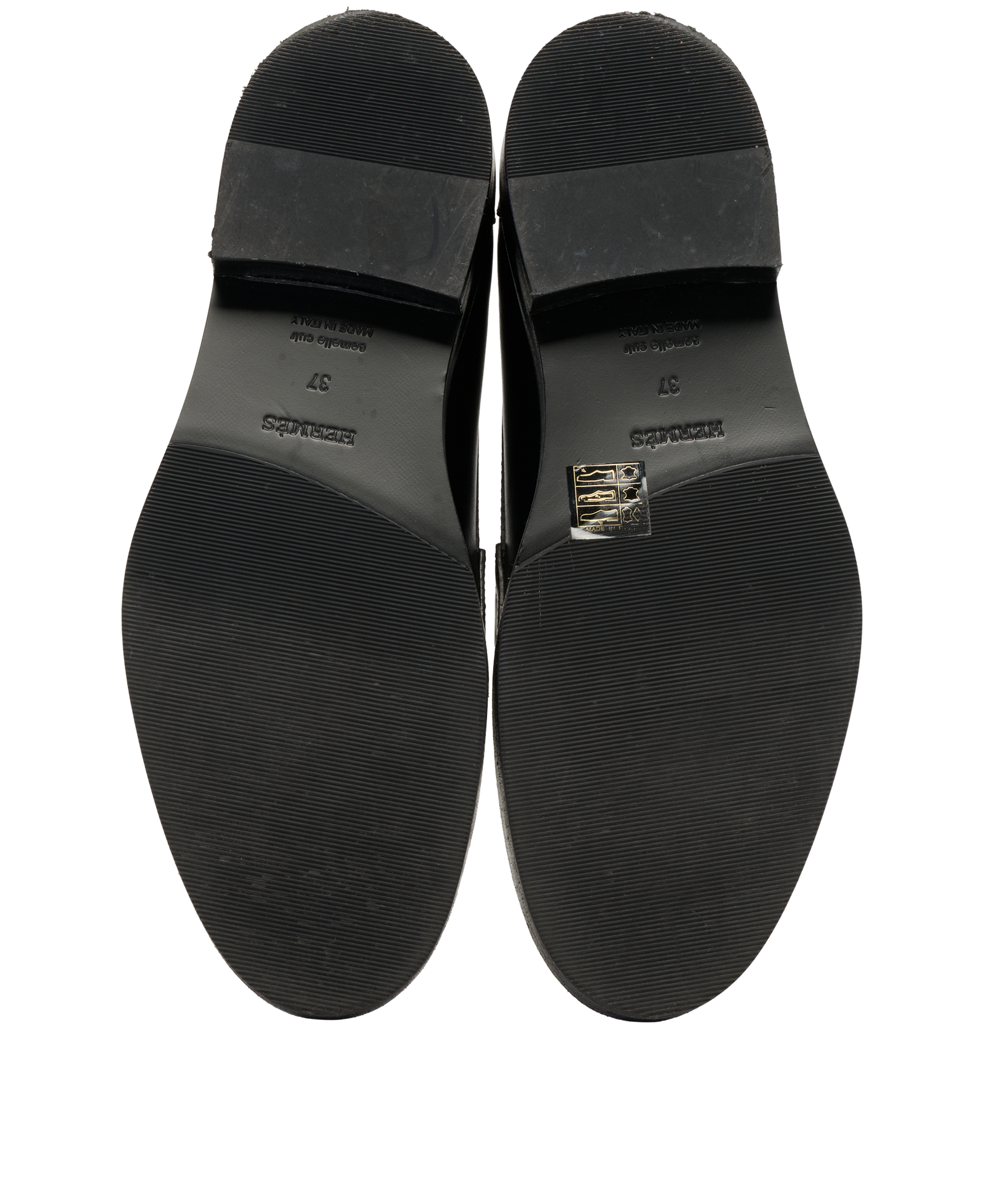 Hermes Hot Loafers, &pound;850, Shoes, Black, Leather, Top view