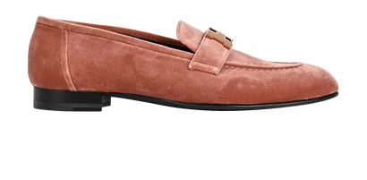 Hermes Paris Loafers, £750, Shoes, Pink, Velvet, Front view
