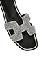Hermes Oran Crystal Edition Sandals, other view