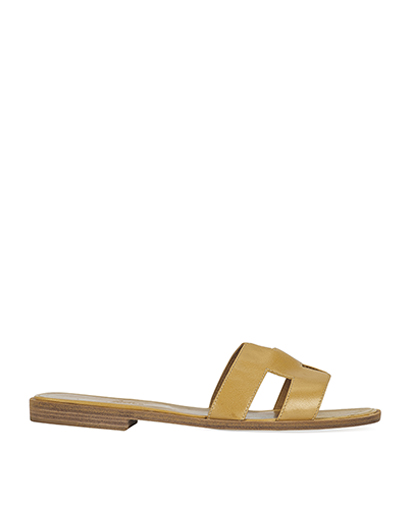 Hermes Beige Oran Sandals, front view