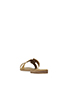Hermes Beige Oran Sandals, back view