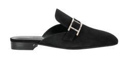 Hermes Beauty Mule, Suede, Black, UK3, DB/B, 3*