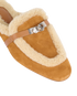 Hermes Oz Mules, &pound;650, Shoes, Beige, Shearling/Suede, Other view