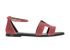 Hermes Velvet Santorini Sandals, front view