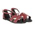 Hermes Velvet Santorini Sandals, side view