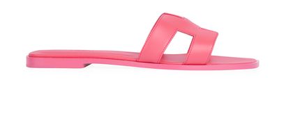 Hermès Oran Sandals, &pound;495, Shoes, Pink, Leather, Front view