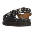Isabel Marant Ophie Silver Stud Fussbett Sandals, back view