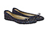Jimmy Choo Bow Glitter Flats, side view