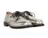 Jimmy Choo Metallic Derby Shoes, side view